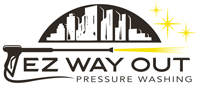 EZ Way Out Pressure Washing Logo