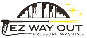 EZ Way Out Pressure Washing Logo